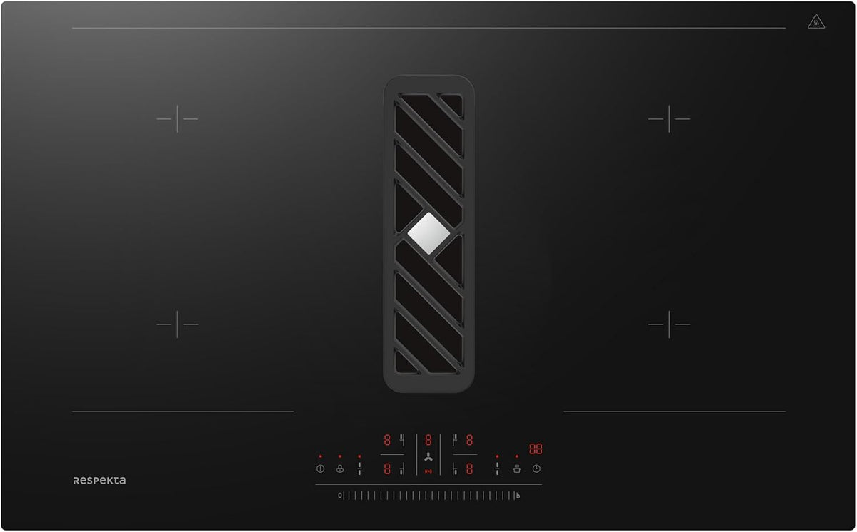 respekta KMCH7800I-45 Placa de cocina, Calima Placa de inducción con extractor, 83 cm
