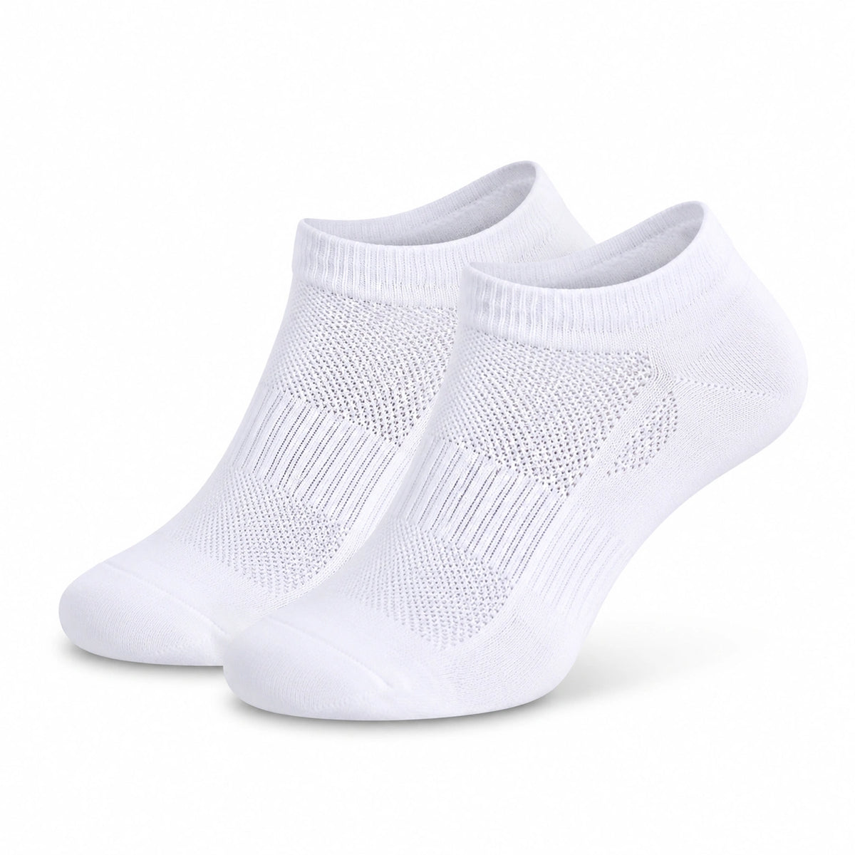 Calcetines tobilleros talla 39-42 de tejido blanco transpirables para deporte