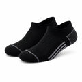 Calcetines tobilleros 39-42 de punto negro y gris para deporte