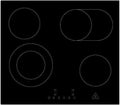 respekta Placa de cocina, placa vitroceramica sin marco