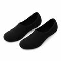 Calcetines invisibles talla 39-42 de punto textil negro para calzado bajo