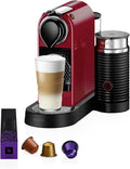 Cafeteras individual Nespresso, Krups Nespresso Citiz & Milk XN7615 - Cafetera de cápsulas monodosis, con 19 bares de presión, thermoblock, capacidad