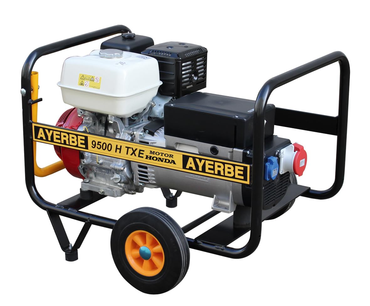 MAESTRO FERRETERO Generador, 9500 TX con Arranque Eléctrico Motor Honda - Maestro Ferretero