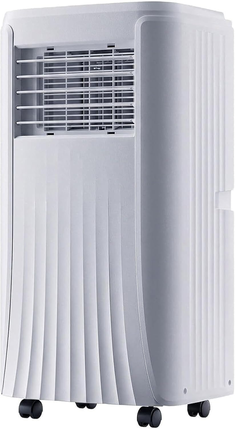 Aire acondicionado portátil de Generic, Portátil 10000 BTU Enfriador para Habitaciones hasta 350 sq ft, Unidad AC Silenciosa con Mando, Modo Sueño