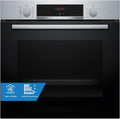 HQA514ES3 de Bosch, horno empotrable, Horno Multifunción con Vapor añadido, Serie 4, Acero