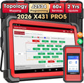 LAUNCH X431 Sistemas de diagnóstico del motor (OBD-II), Pro5 OBD2 Escáner Diagnosis Coche Multimarca J2534 Programación