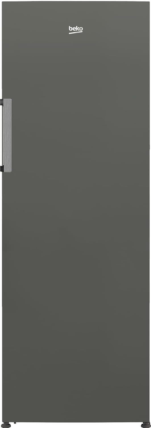 Frigorífico combi RSSE415M41GN - Frigorífico 1 puerta, Estático, Clase Energetica E, Mecánico, 2 cajones, Color Acero Inoxidable, Beko