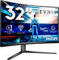 Monitor Evnia 32M2C5500W Gaming Monitor 32 Pulgadas 240Hz Panel Fast VA, 1ms GtG, HDR400, Altura Ajustable, (2560x1440 HDMI 2X 2.0 DP 2X 1.4 USB Hub)