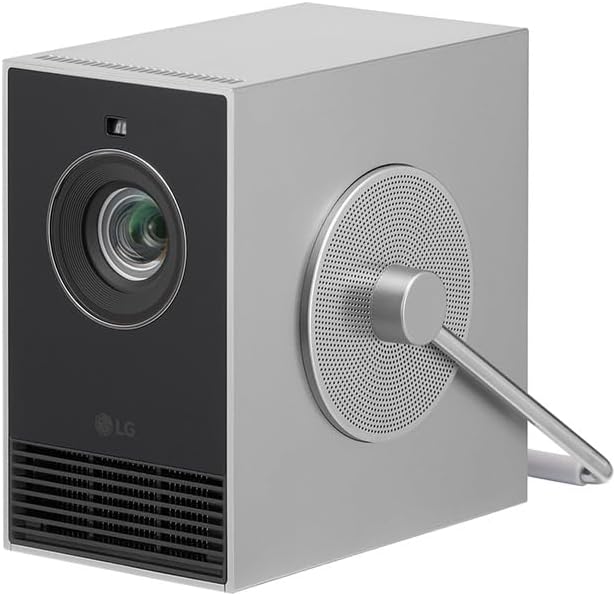 LG HU710PB Proyector, CineBeam.AEU - Proyector con SmartTV, webOS 6.0, 4k UHD, Proyección hasta 500 lúmenes (3849x2160), hasta 120', HDMI x1, USB-C x1