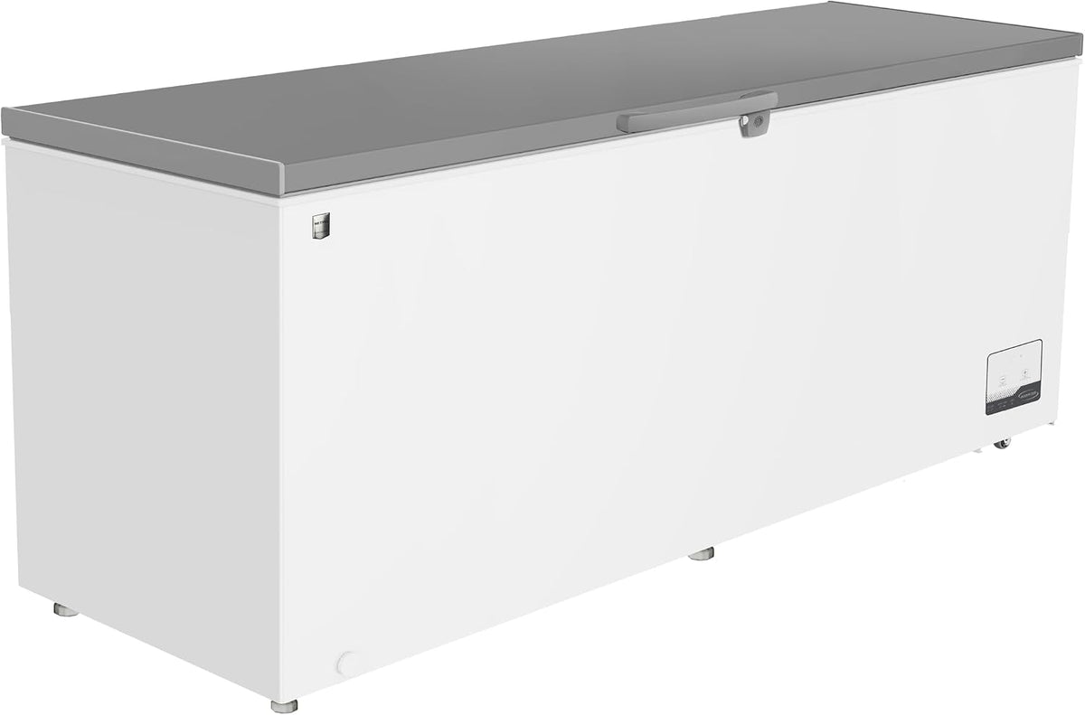 METRO Professional GHF2700S Congelador horizontal, 188 x 73, 5 x 94, 5 cm, 700 L, 125W, 3 cestas, iluminación LED, 6 ruedas, con cerradura