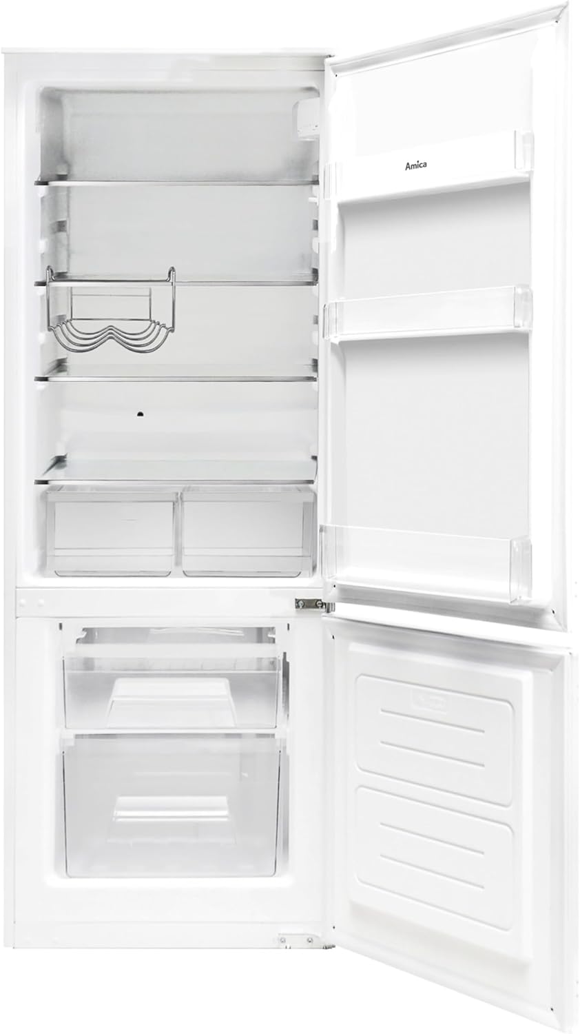 Amica Frigorífico combi, EKGC 16156-1/1450 mm nis/puerta de remolque-técnica/inversor compresor/control electrónico/puerta abierta alarma