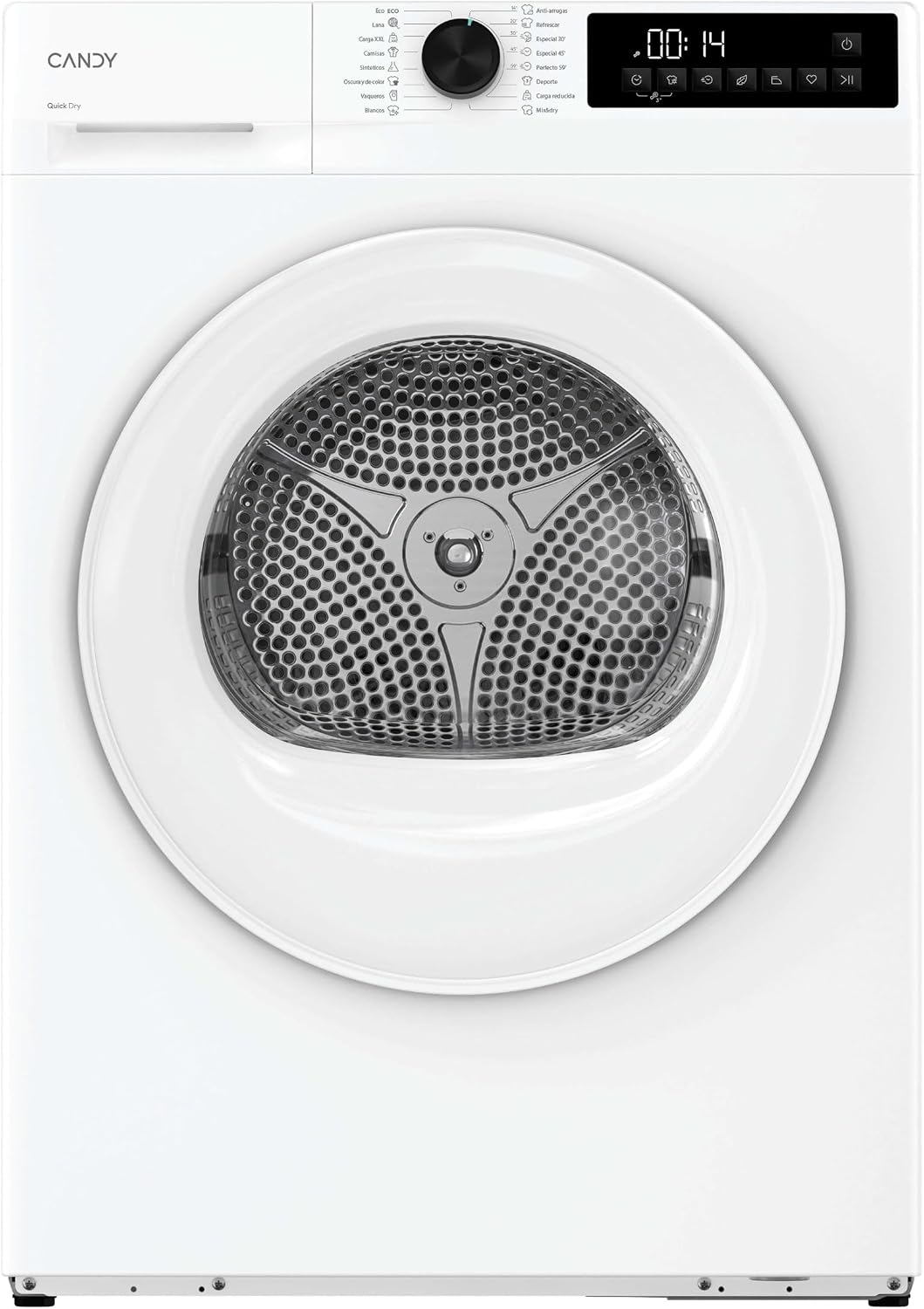 Secadora con bomba de calor CANDY, Secadora Bomba de Calor 9 kg Blanco, ProDry 300 [GD 9N2-37]