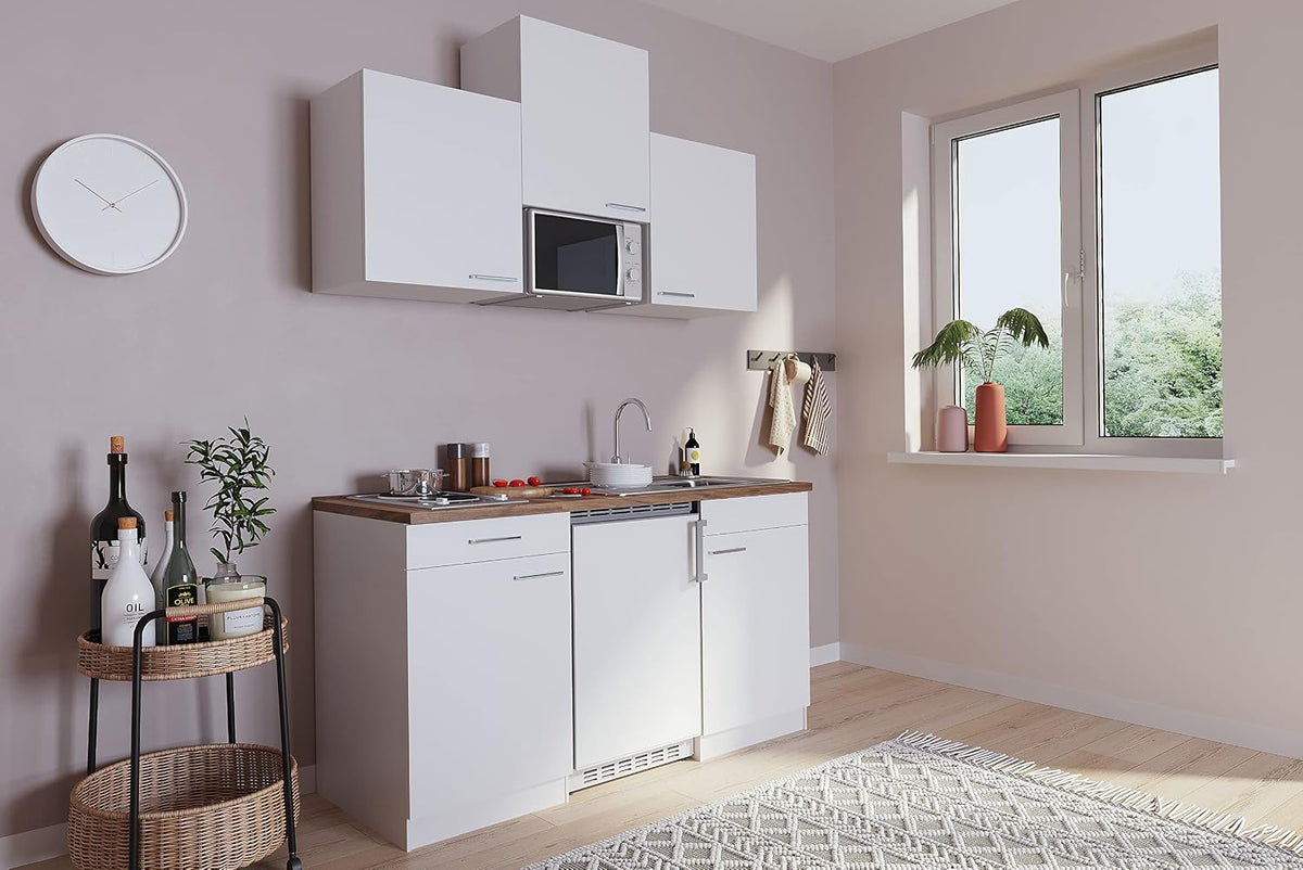 respekta Módulo de cocina, Luis - Cocina pequeña (150 cm), Color Blanco