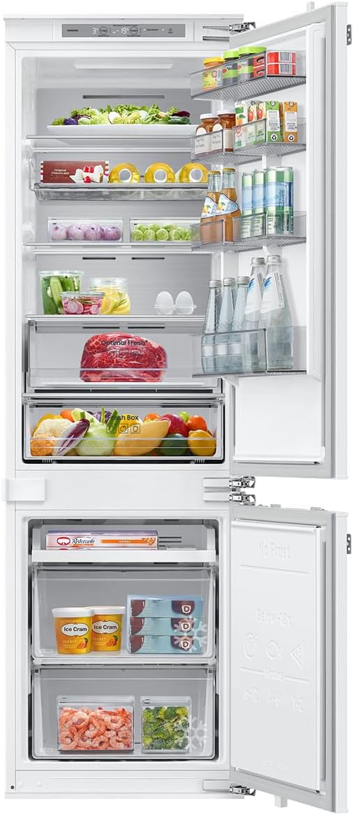 Samsung BRB80F26ADF0EF Frigorífico combi, Frigorífico integrado