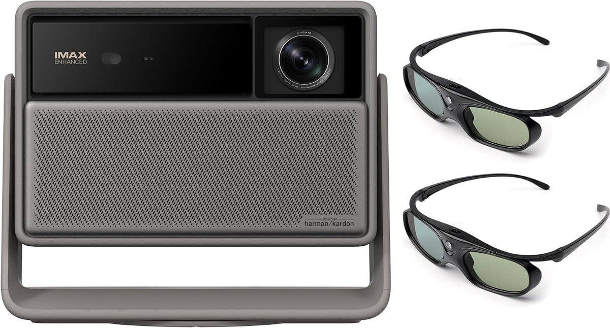 Proyector XGIMI, Horizon 20 Proyector 4K + 2X Gafas 3D DLP-Link Obturador Activo