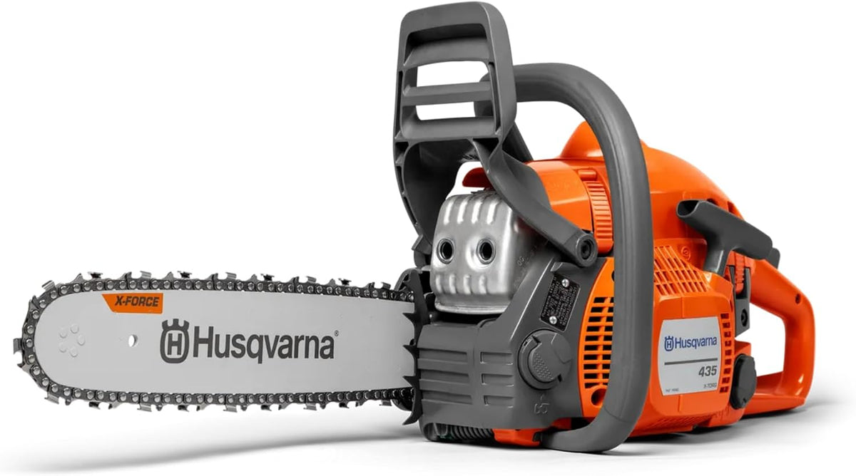 Motosierra de Husqvarna, Husqvarna 435 II con barra de 38 cm, motor X-Torq, cilindrada 40, 9 cm³ para solo 4, 2 kg