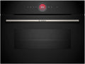 Horno empotrable CBG7341B1 - Horno compacto (60 cm de ancho), color negro, Bosch