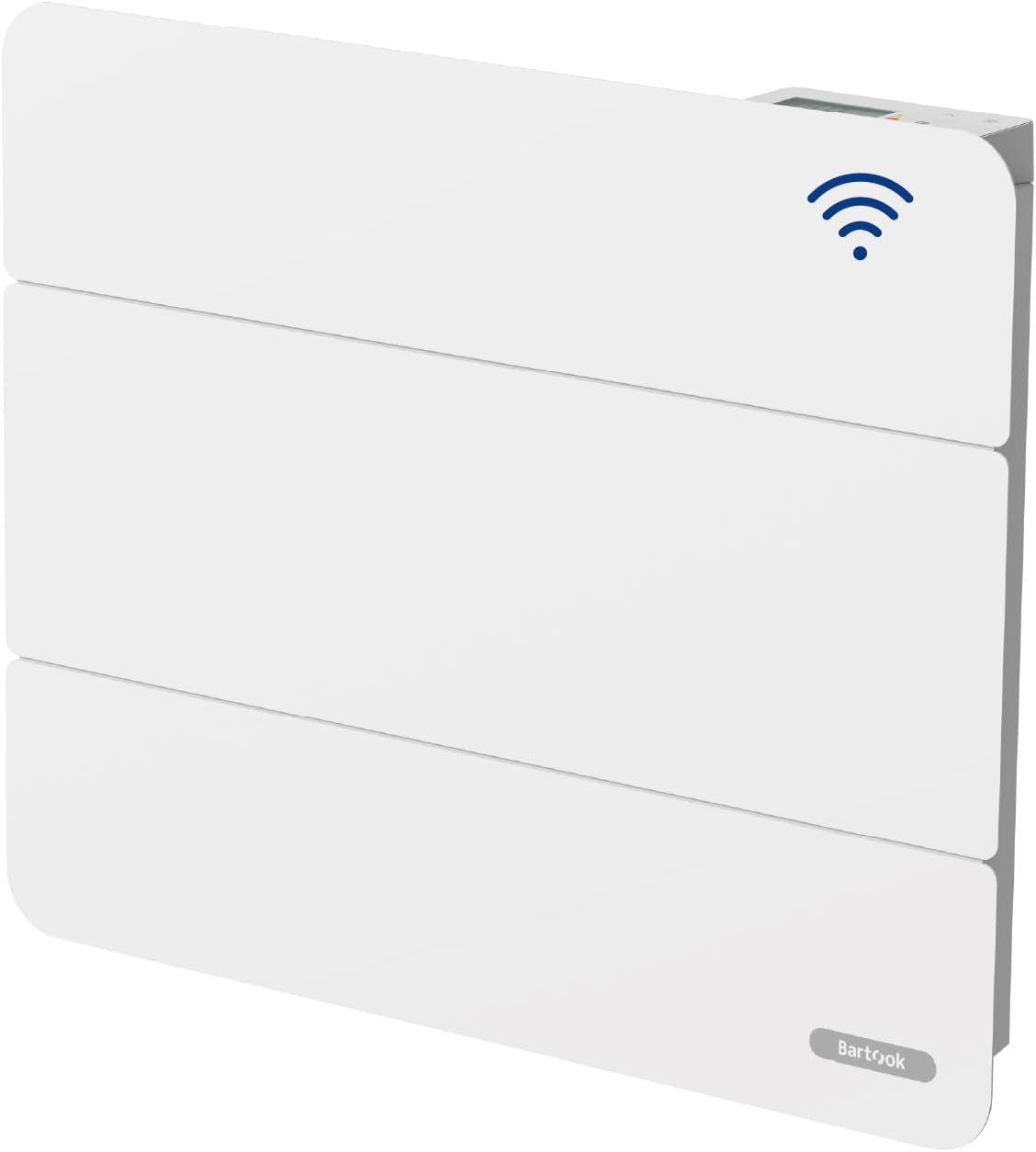 Radiador de inercia seco ecológico, Bajo consumo, termostato digital ajustable, diseño moderno y calefacción eficiente (1000 W), KELI FRANCE