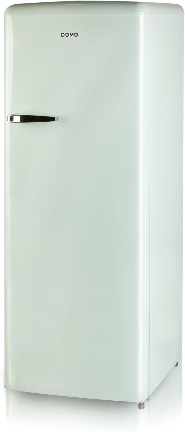 DOMO Puerta, Nevera mono puerta retro vintage años 50 DO91701R verde menta CL. D