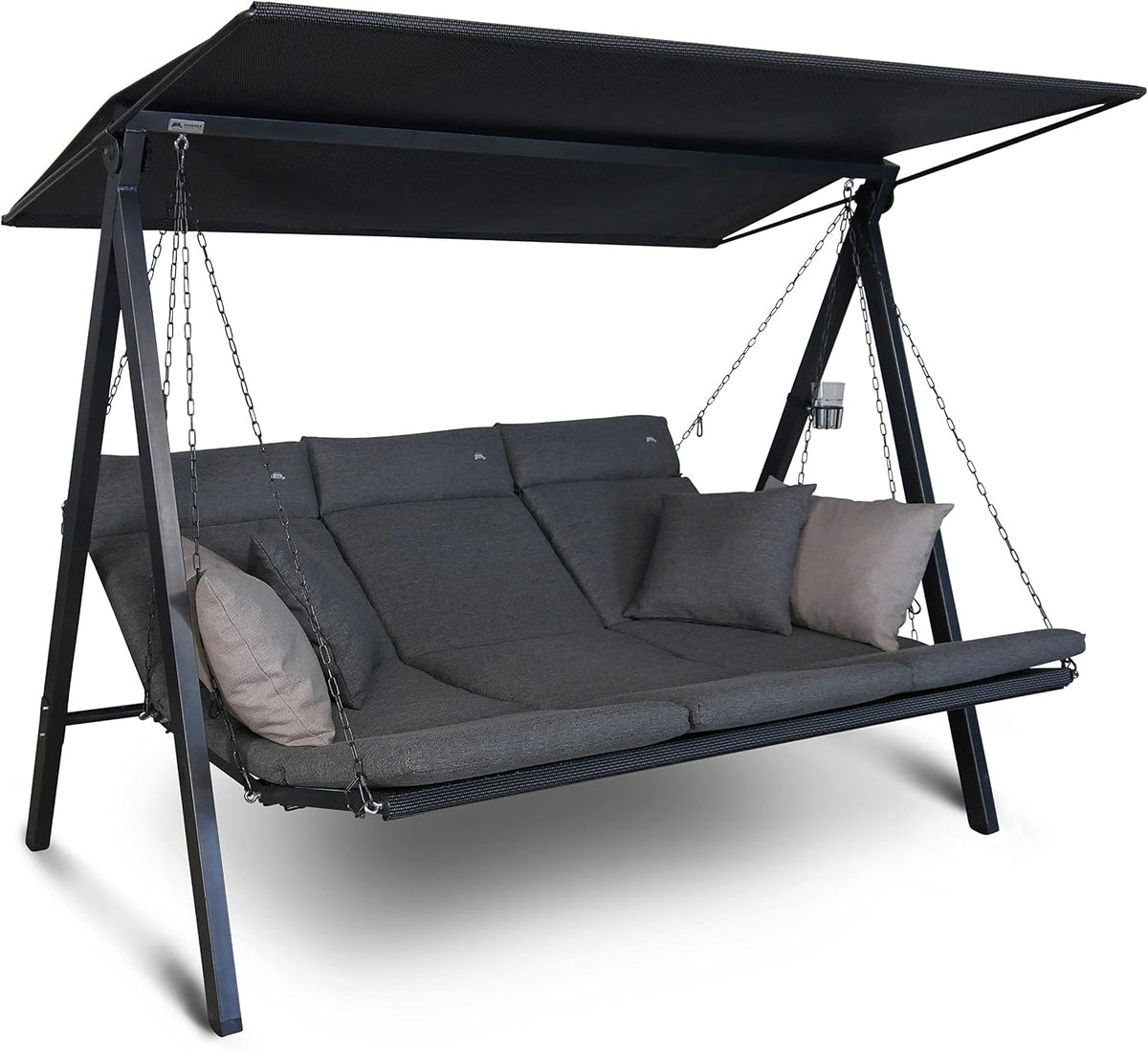 Angerer Balancin, Freizeitmöbel GmbH Balancín de jardín Lounge Smart, Columpio de jardín Fabricado en Alemania, Columpio para Sentarse, tumbarse y