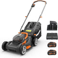 Cortacéspedes rotativo de WORX, Cortacésped 40V Máx. (2x20V)