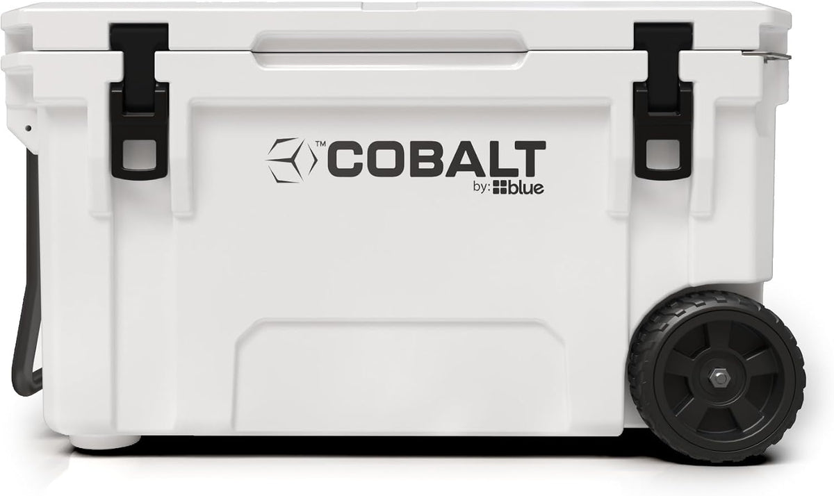 Nevera Cobalt - Hielera moldeada Roto de 55 cuartos de galón, Blue Coolers