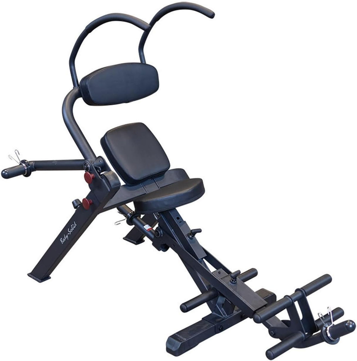 Body-Solid Bancos ajustabl, Máquina de Abdominales Semi inclinada GAB300B