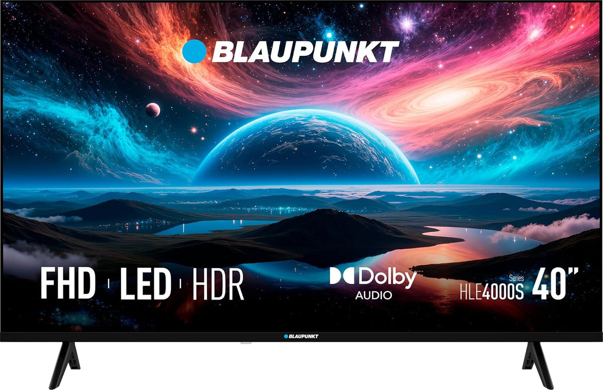 BLAUPUNKT Smart TV, TV 40' Full HD LED, NO Smart TV, Negro