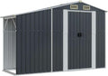 Cobertizos de almacenamiento de Generic, Cobertizo 277x93x179 cm Acero galvanizado Color Antracita