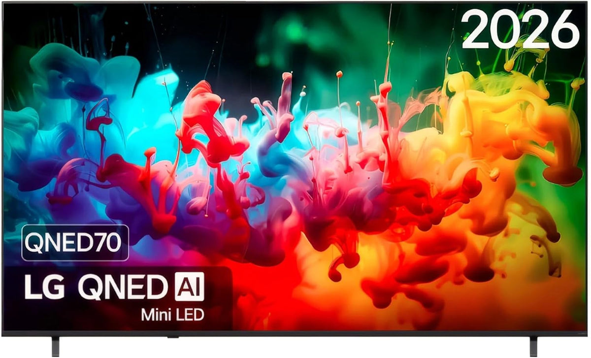 Televisor LG, 85QNED70B6A - Smart TV QNED MiniLED AI 85' 4K Sin Reflejos 94%, 2026