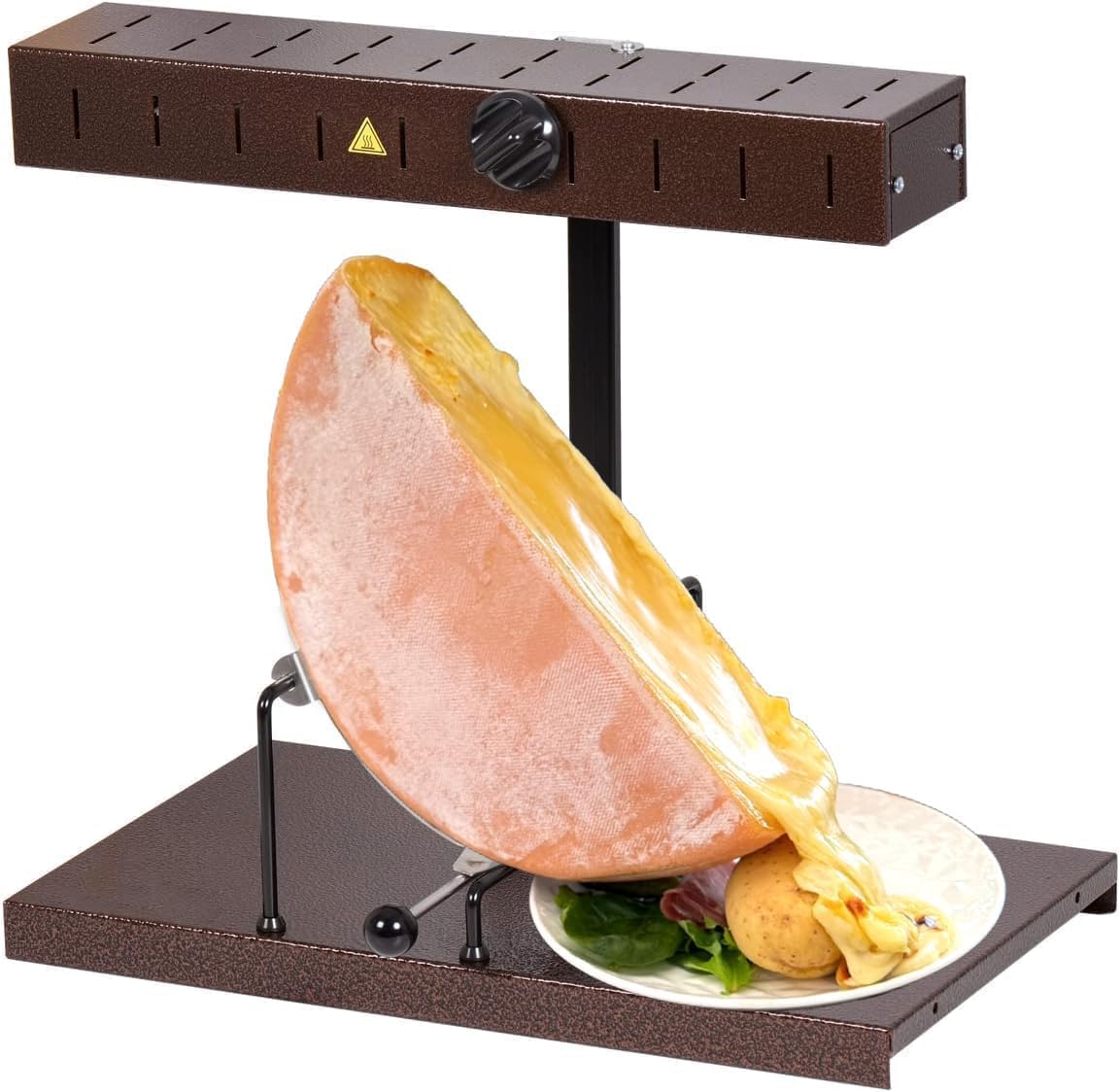 Louis Tellier Raclett, Aparato raclette tradicional 6-10 Pers Original, 850W