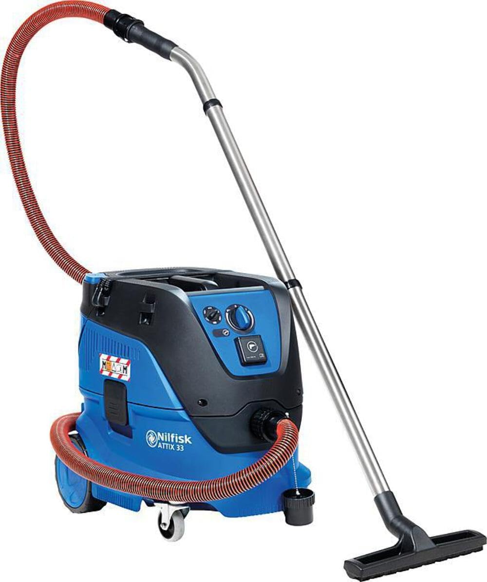 Nilfisk 33-2M Aspiradoras industriales para sólidos y líquido, Aspirador en seco y húmedo ATTIX IC 220-240V 50/60HZ BG BAU