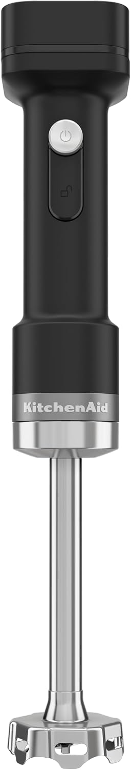 KitchenAid Batidoras de mano, Go Batidora de Mano Inalámbrica con Batería y Accesorios, Brazo 17, 78cm, Cuchilla Inox 4 Puntas, Velocidad Variable, 30