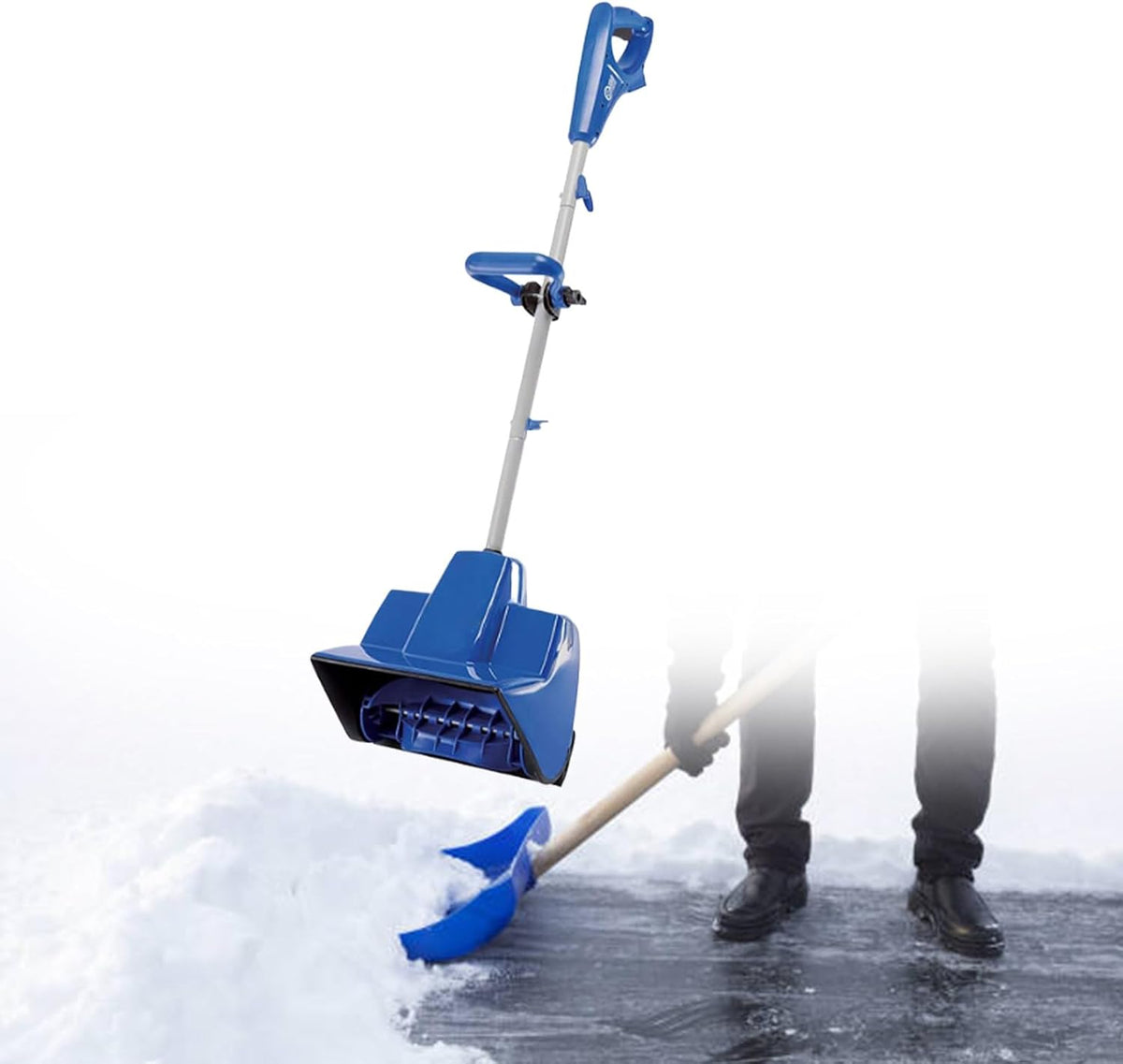 Lakenbroade Lanzadores de nieve, Quitanieves eléctrico Recargable de Alta Potencia de 24 V/4, 0 Ah, Pala quitanieves eléctrica, quitanieves para Uso