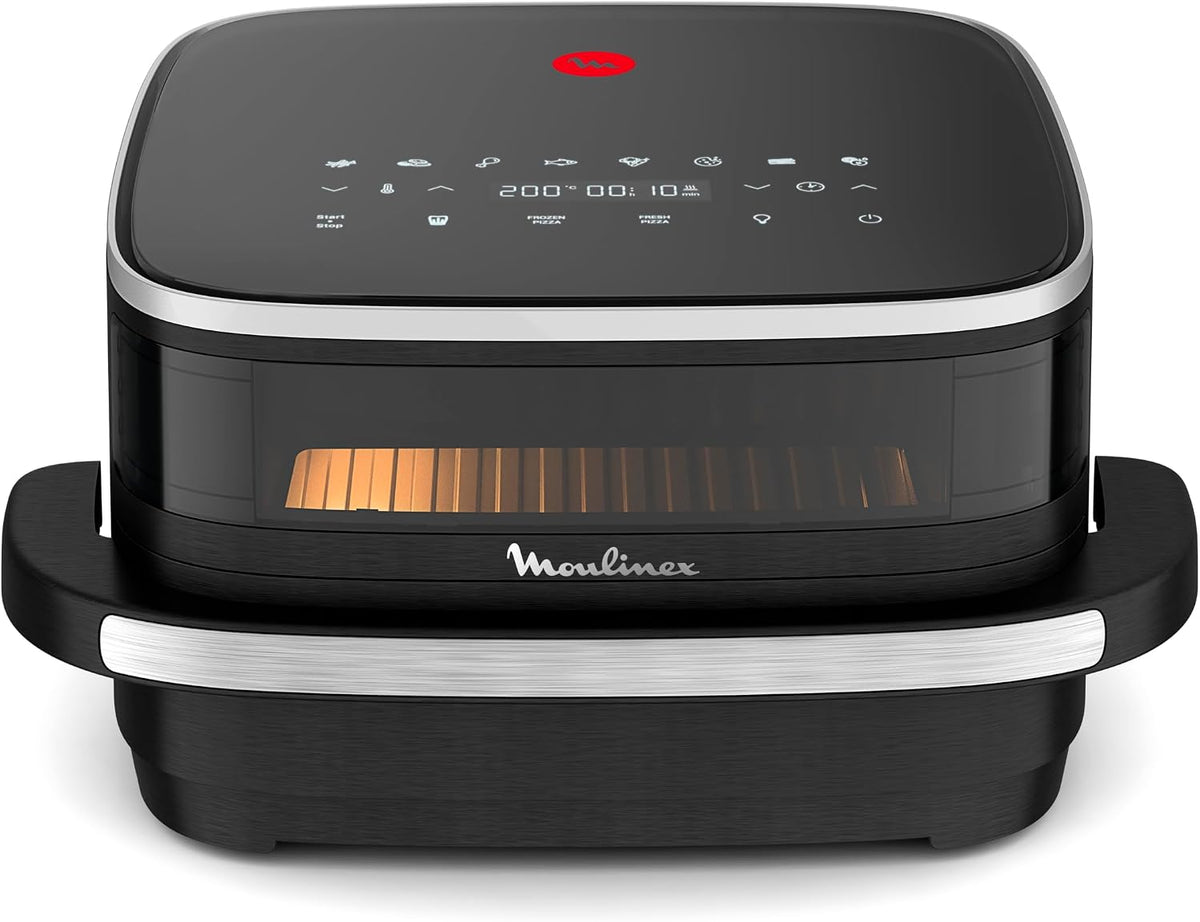 Freidora de aire Easy Fry XL Surface, Freidora de Aire 2200 W, Doble Resistencia, Moulinex
