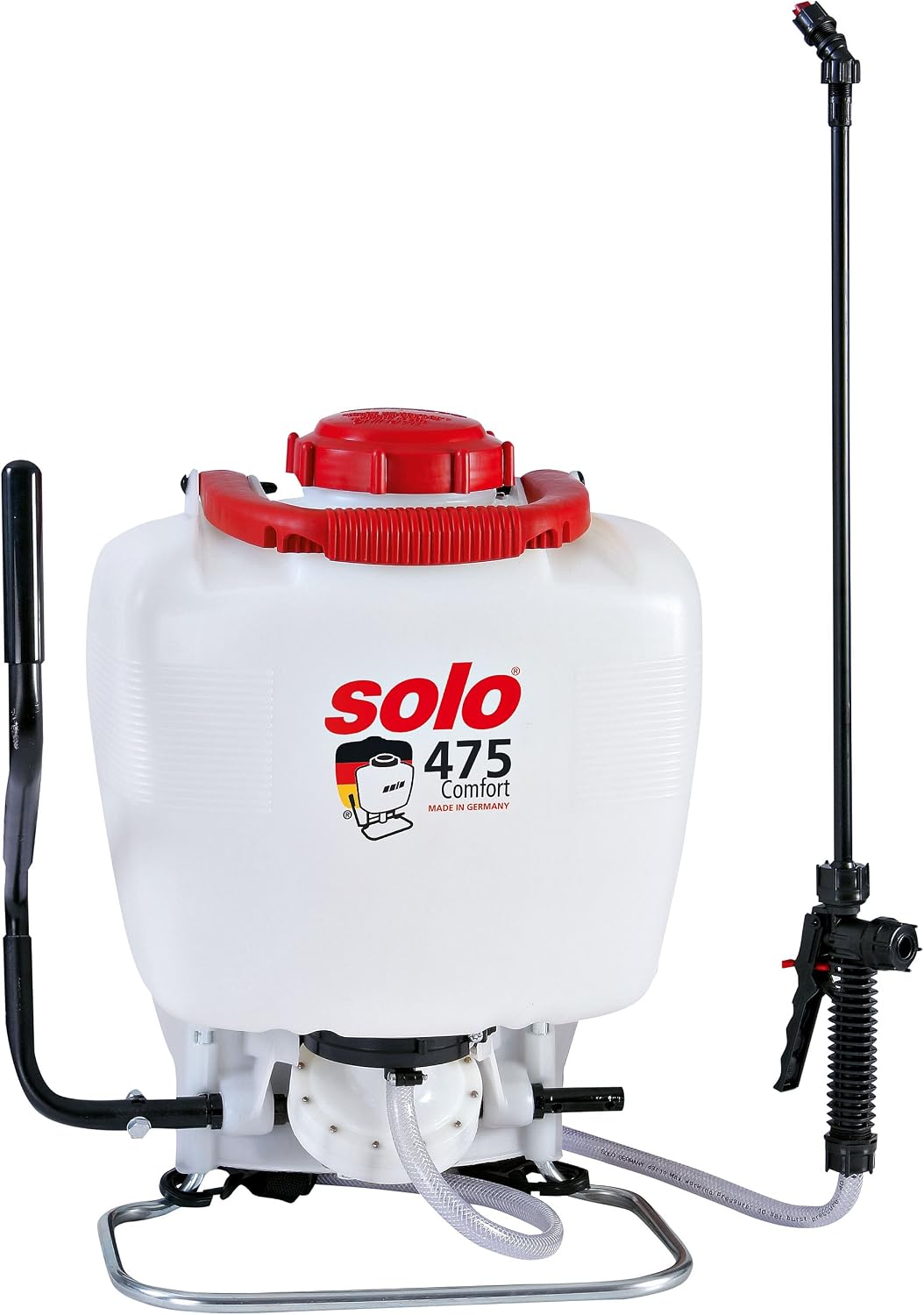Pulverizador SOLO, 475 Comfort 47531 - Jeringa para Espalda (15 L, 36 x 22 x 51 cm), Color Blanco