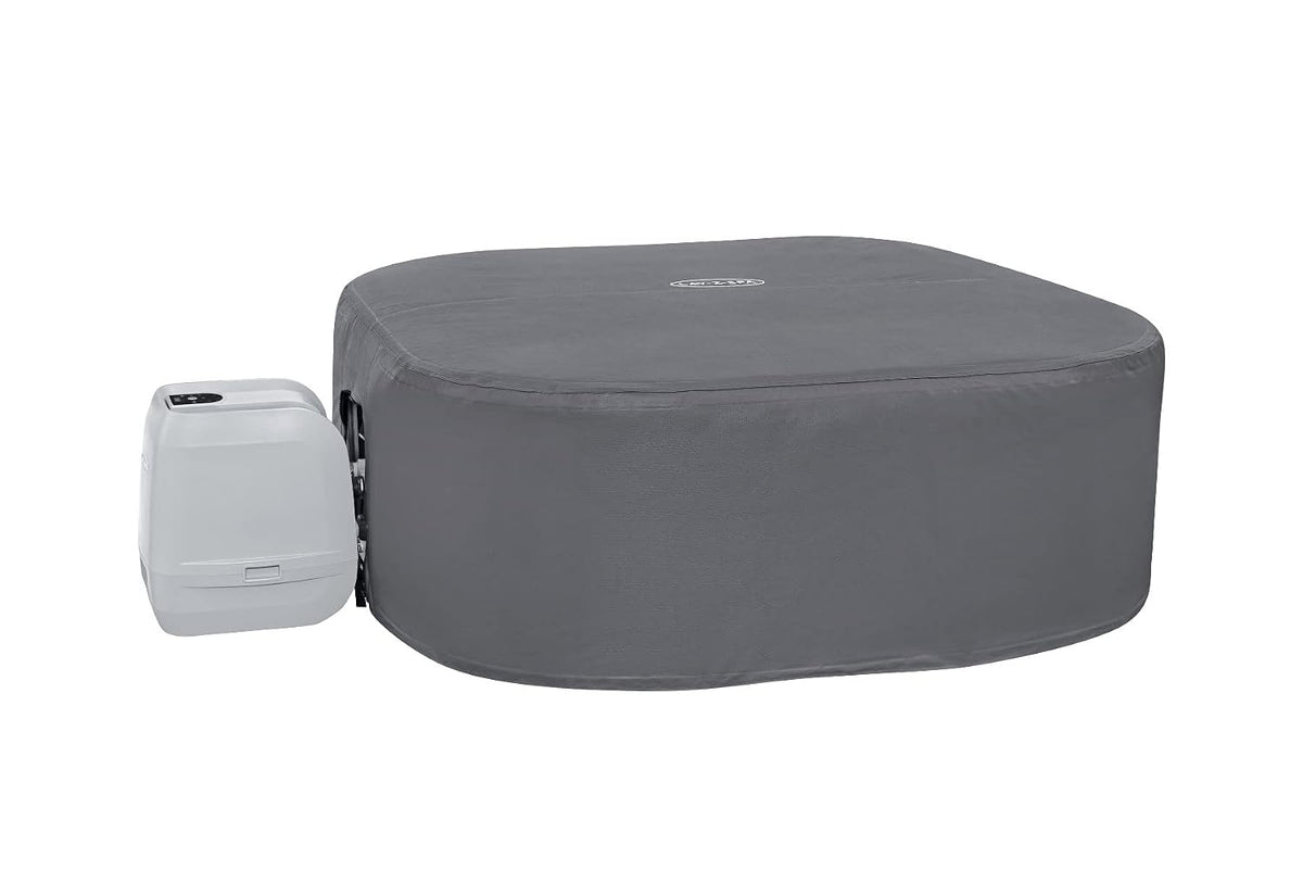 Lay-Z-Spa Funda, BESTWAY Cubierta Térmica de Spa Lay-Z-Spa EnergySense 180x180x71 cm Gris