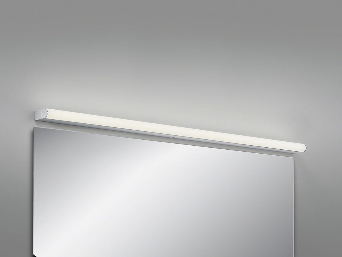 Lámparas de pared de Helestra, Ponto-S - Lámpara de pared (IP 44), color cromo