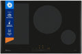 Placa de cocina Balay, Inducción, 80 cm, 3 Fuegos, FlexInducción, negro, 3EB989LH