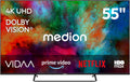MEDION Smart TV, 138, 8 cm (55') 4K UHD LED VIDAA Smart TV - MD855302