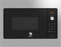 Microondas con grill Microondas integrable, Grill, 800 W, Negro/Inox, 3CG5142X3, Balay
