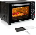 Tristar Horno de convección, Convección, 27L Capacidad, 1500W, 6 Funciones, Temporizador 90 Min, Termostato 90, 230 °C, Puerta Doble Cristal, Luz