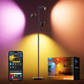Lámparas de pie LED Lámpara de Pie RGBWW, Ángulo Ajustable Lámpara Pie 1500 lm 157cm, Govee