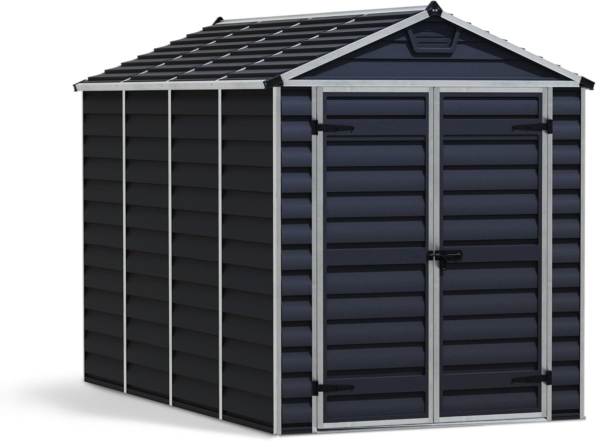 Cobertizos de almacenamiento Palram, Canopia by Palram Skylight - Cobertizo para jardín (6 x 10 cm, Metal, 186 x 304 cm, Placas de policarbonato