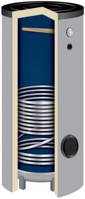 Depósitos de agua caliente Depósito de agua de uso 300 litros S-300 1 intercambiador de calor 50 mm aislamiento memoria de pie, TWL-Technologie GmbH