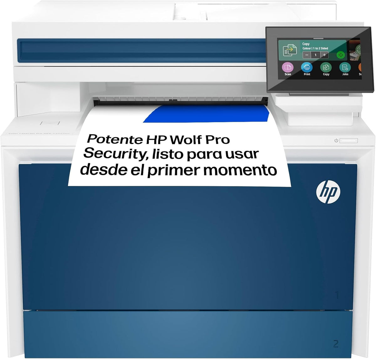 Impresoras láser Color LaserJet Pro MFP 4302dw 4RA83F, Impresora multifunción A4, Impresión automática a Doble Cara, 33 ppm B/N y Color, USB, Wi-Fi