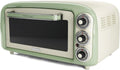 Hornos tostador Ariete, 979/04< Horno, 1380 W, 18 litros, Acero Inoxidable, verde/blanco