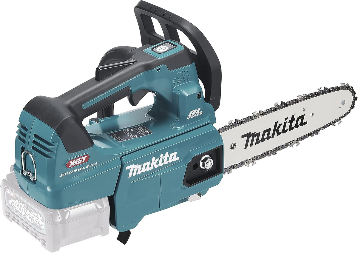 Makita UC002GZ Motosierra, Motosierra con batería (40 V, máx. (sin batería, sin cargador), color azul