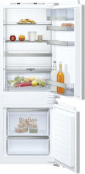 Frigorífico combi KI6773FE1 N 70 Einbau Kühl-Gefrierkombination, 55, 8 cm breit, 231 L, Flachscharnier, LowFrost, LED Beleuchtung, EasyAccess Shelf