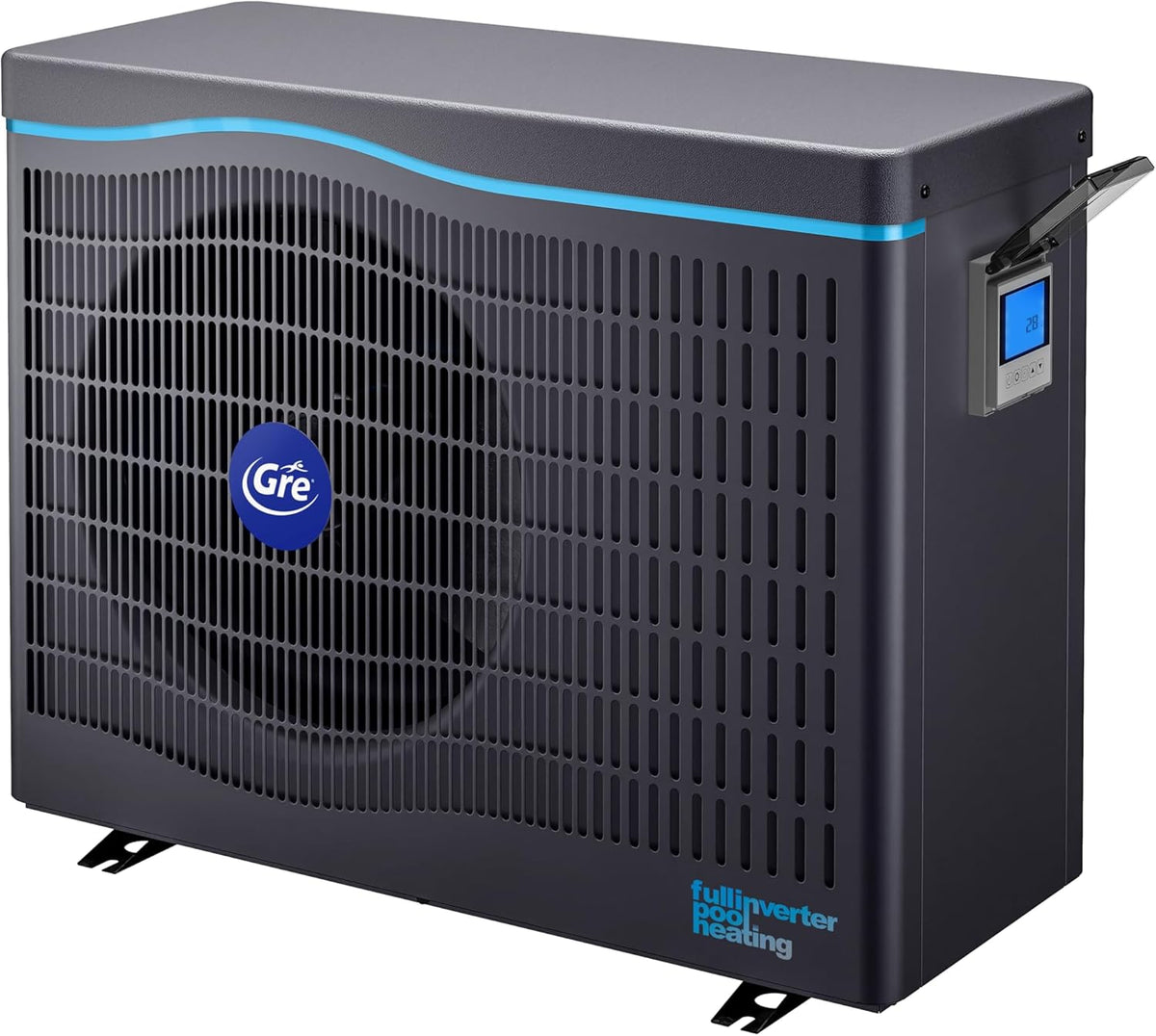 Bombas de calor para piscina de Gre, Inverter Bomba de Calor Full Inverter Wifi piscinas elevadas 30 m³